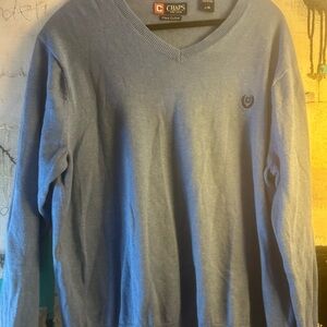 Chaps Men's Blue Sweater